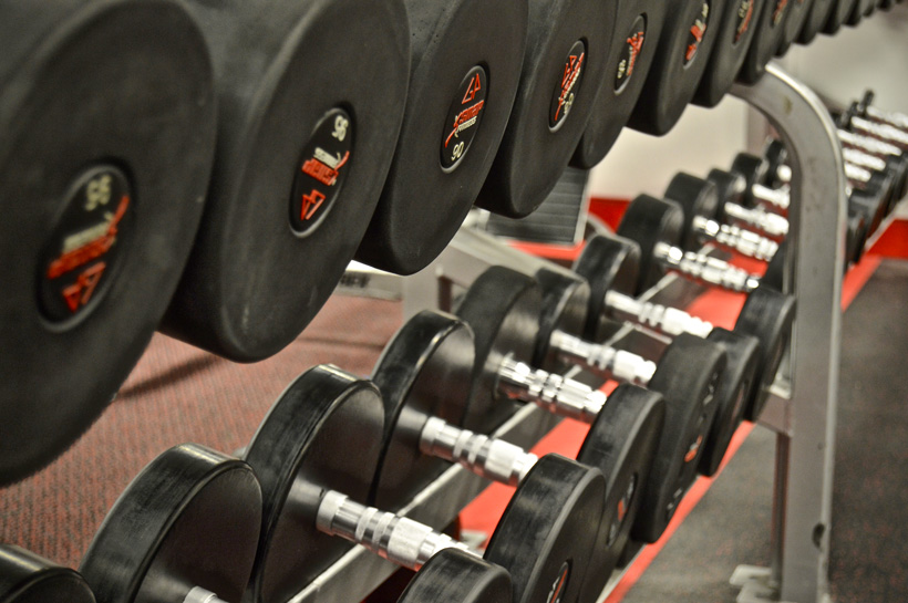 Barbell weight stack Barbell weight stack