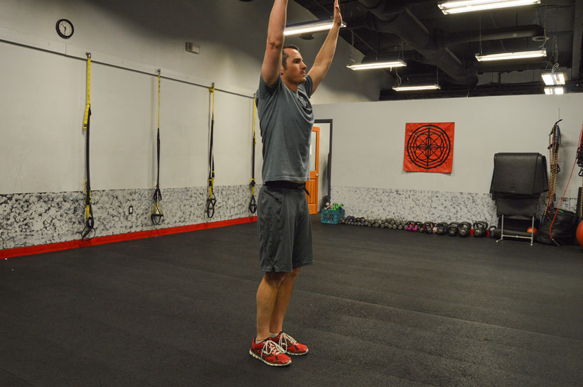 Burpee workout step 4 Burpee workout step 4