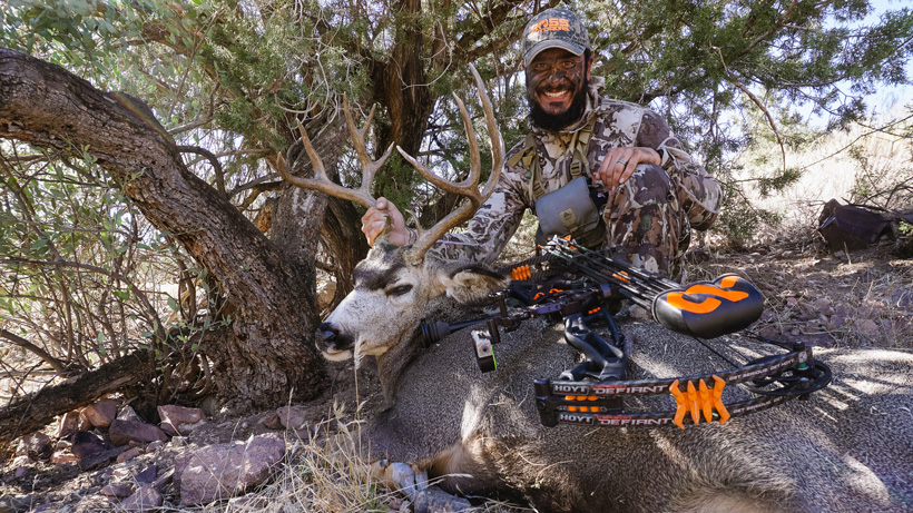Josh Kirchner with his December 2017 Arizona archery mule deer Josh Kirchner with his December 2017 Arizona archery mule deer