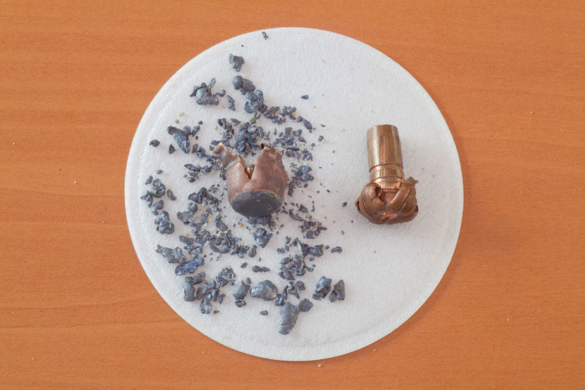 Lead vs copper bullet fragmentation Lead vs copper bullet fragmentation