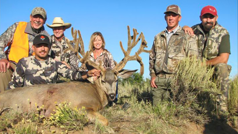 Mike Kinney with his 258 inch 2015 Colorado Governor Tag mule deer Mike Kinney with his 258 inch 2015 Colorado Governor Tag mule deer