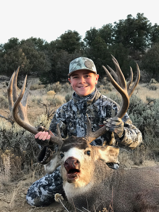 Mule deer taken with Wilderness Outfitter Productions Mule deer taken with Wilderness Outfitter Productions
