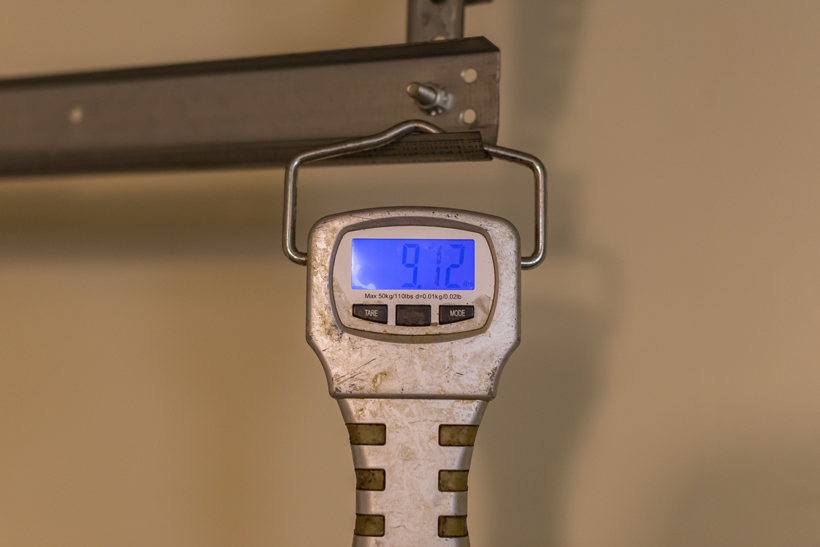 Physical bow weight Physical bow weight