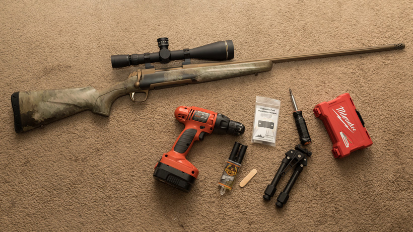 Setting up a Rugged Ridge rifle bipod and picatinny rail Setting up a Rugged Ridge rifle bipod and picatinny rail