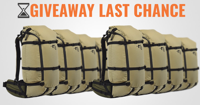 Stone Glacier EVO backpack giveaway last chance Stone Glacier EVO backpack giveaway last chance