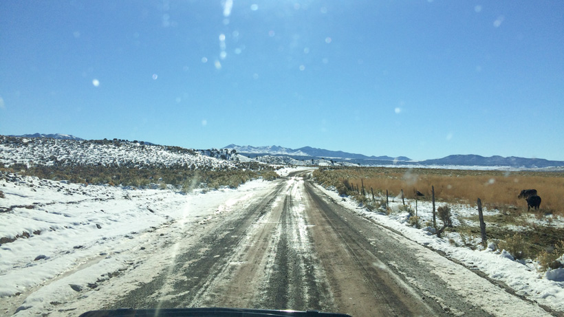 Traveling to the Nevada elk hunting unit Traveling to the Nevada elk hunting unit