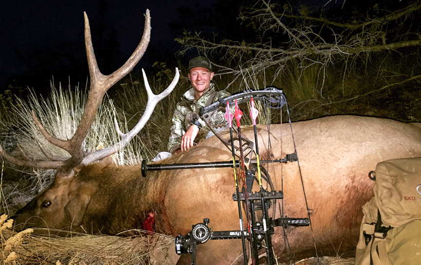 Zach Henderson with his 2015 archery bull elk from Oregon Zach Henderson with his 2015 archery bull elk from Oregon