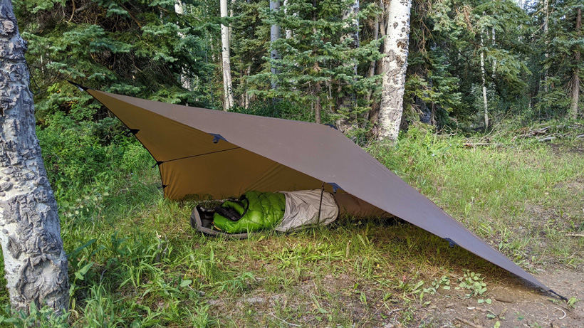 tarp setup