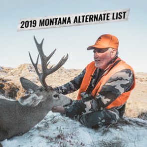 2019 Montana nonresident deer combination license alternate's list now available