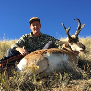 Incredible father-son antelope hunt in the plains of Wyoming