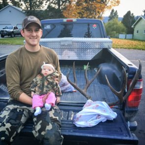 Managing a hunting season with a newborn