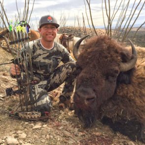 Bowhunting for bison in the Sonoran desert