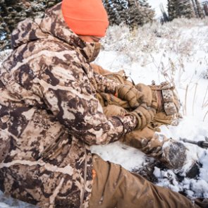 Late season layering system for hunting elk