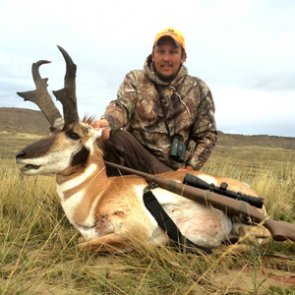 Massive public land antelope in Wyoming