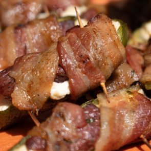 Grilled wild game jalapeño poppers